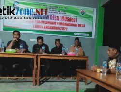 Desa Bahu Gelar Musdes Penyusunan RKPDes Tahun Anggaran 2022